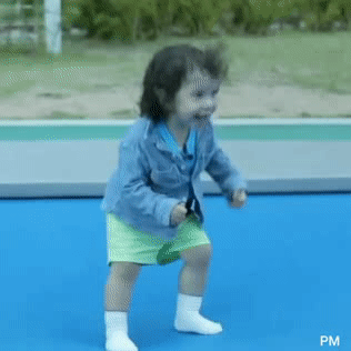 蹦床帝王～朴建厚,猪猪暴风成长·萝卜腿脚踝要慢慢消逝了(猪猪表情包