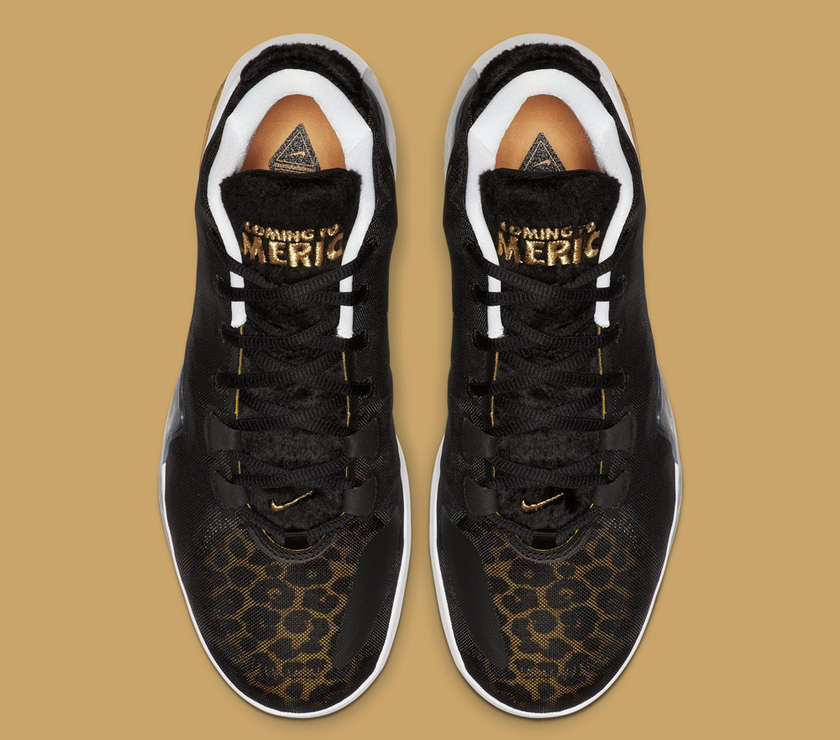 超豪华的字母哥 nike freak 1 套装明天