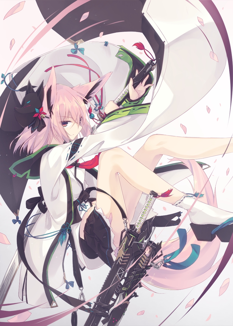 p站美图分类收藏#22:持刀少女