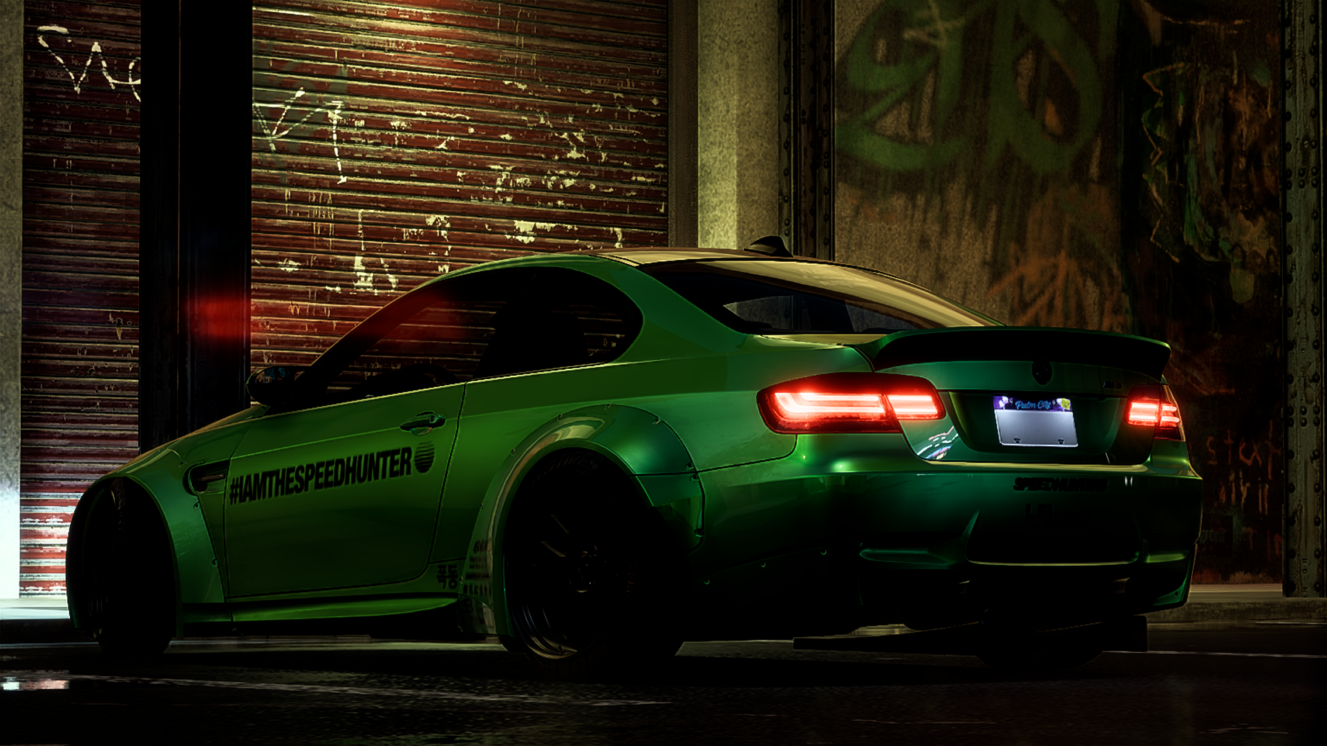 极品飞车21:热度(need for speed:heat) 宝马 bmw m3 e92 lbwk 改装