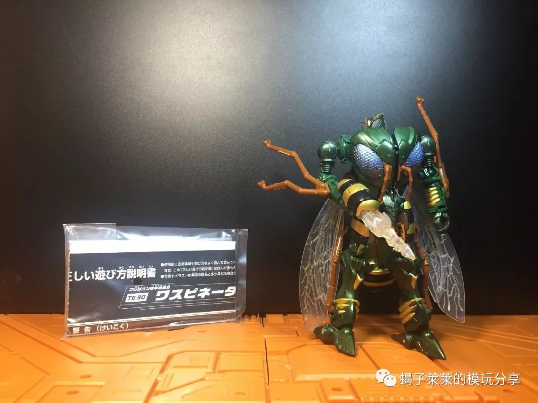 蝎子莱莱的模玩分享 17 最可爱的原始兽——黄蜂勇士