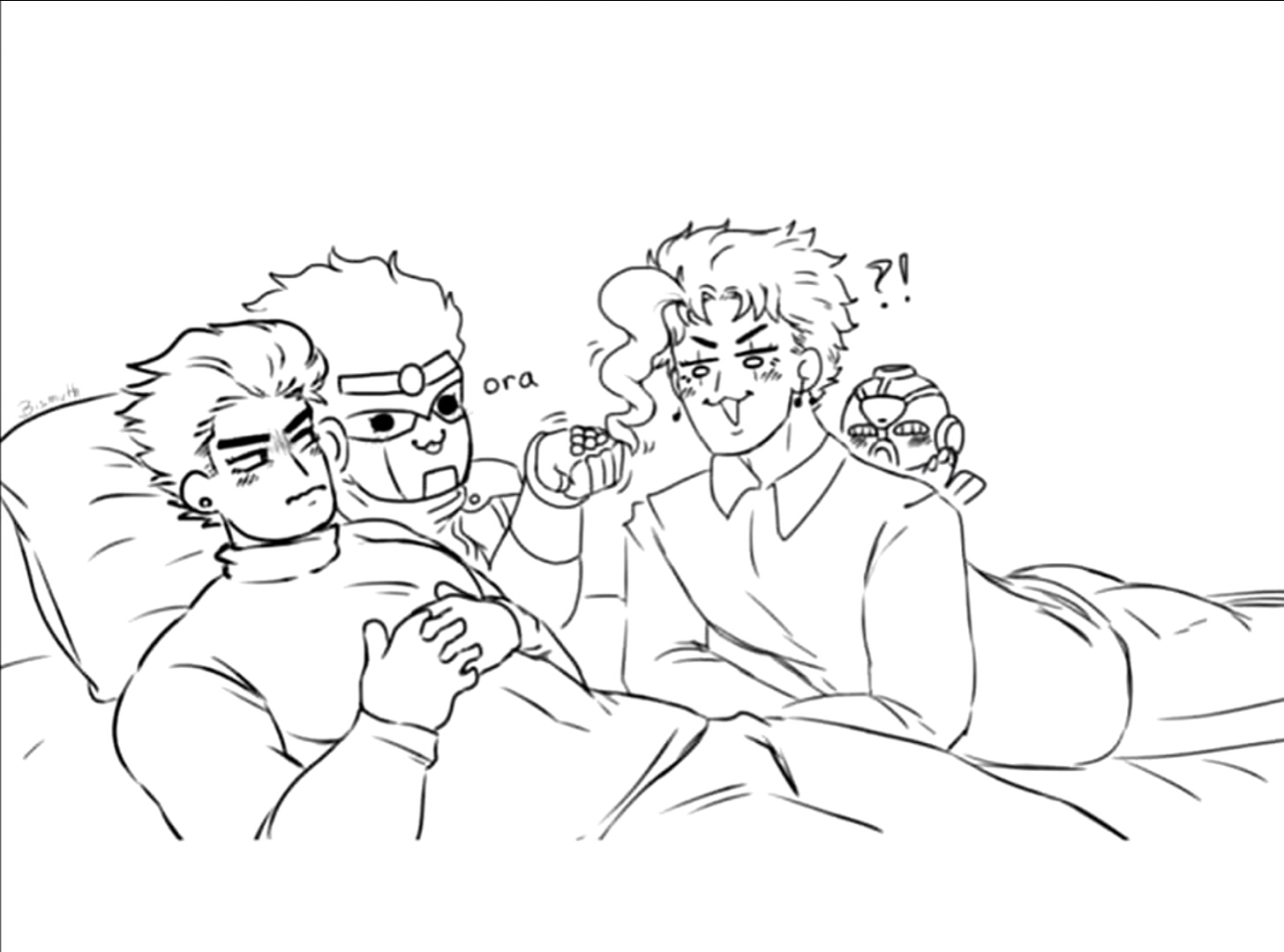 jojo图片合集(^-^) 哔哩哔哩@紫籁-天音投稿·专栏 自己找自己瞌的cp