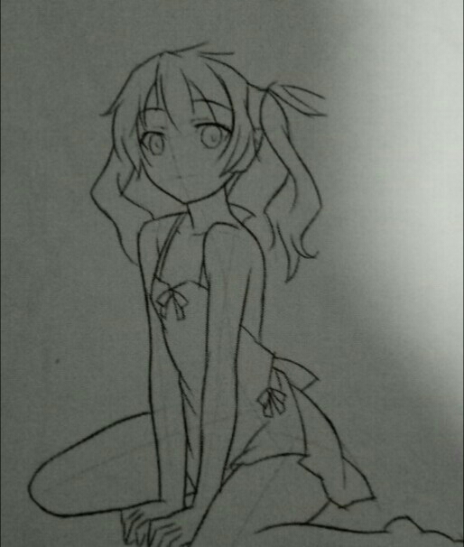 画一个萌系美少女