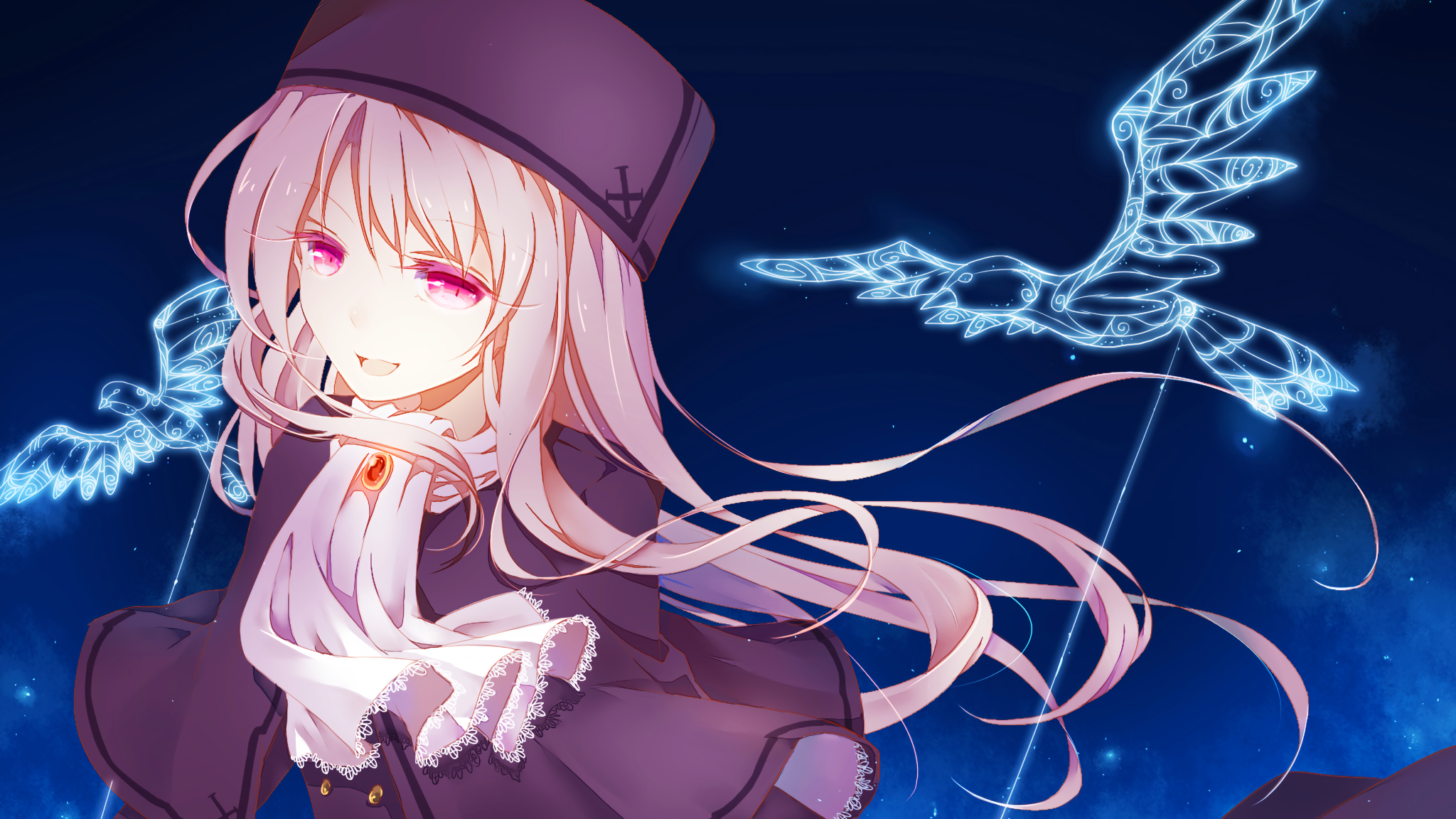 【电脑壁纸裁剪】呆萌傻白的补魔少女伊莉雅