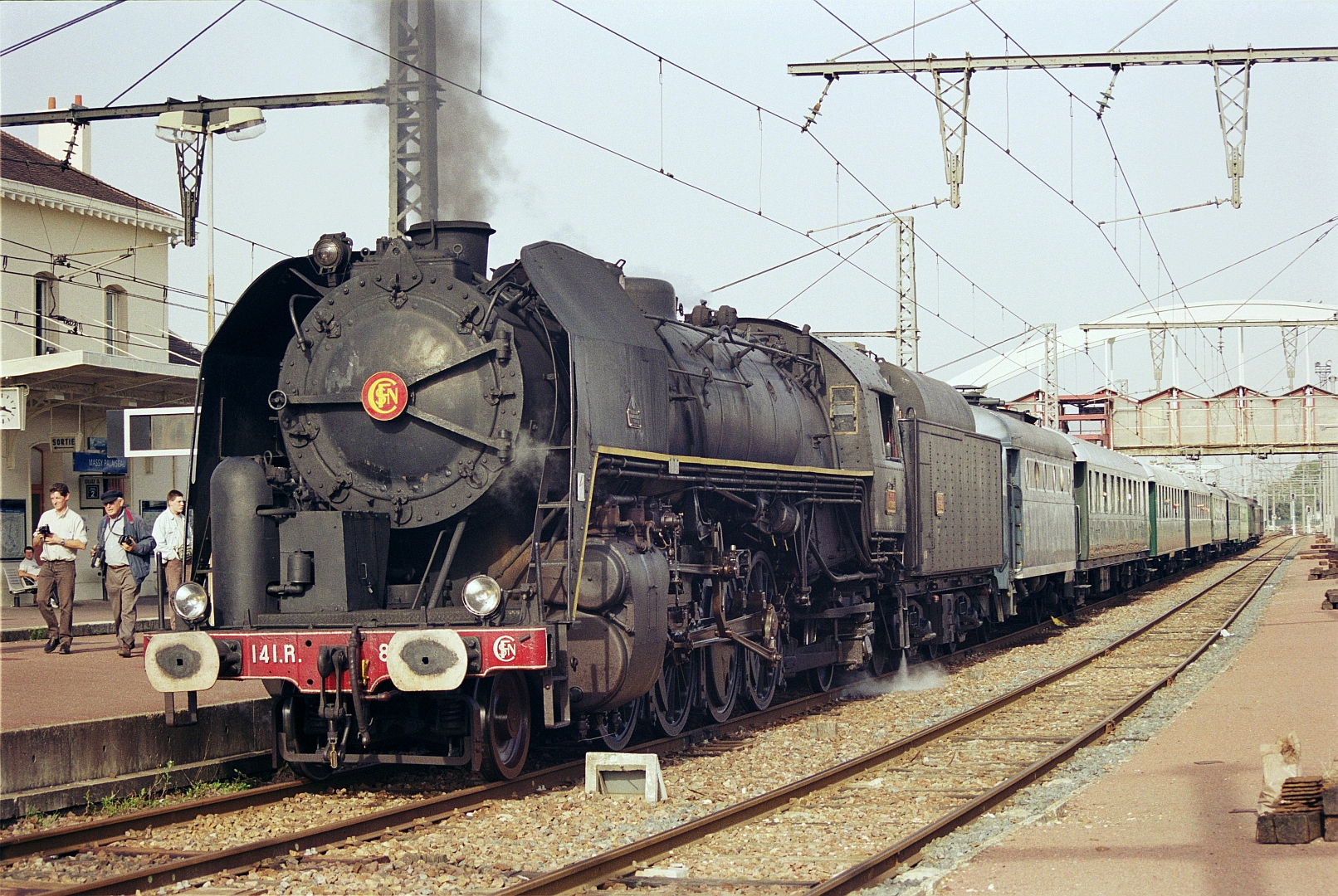 【铁道科普】来自北美的援助——法国国营铁路141r型蒸汽机车