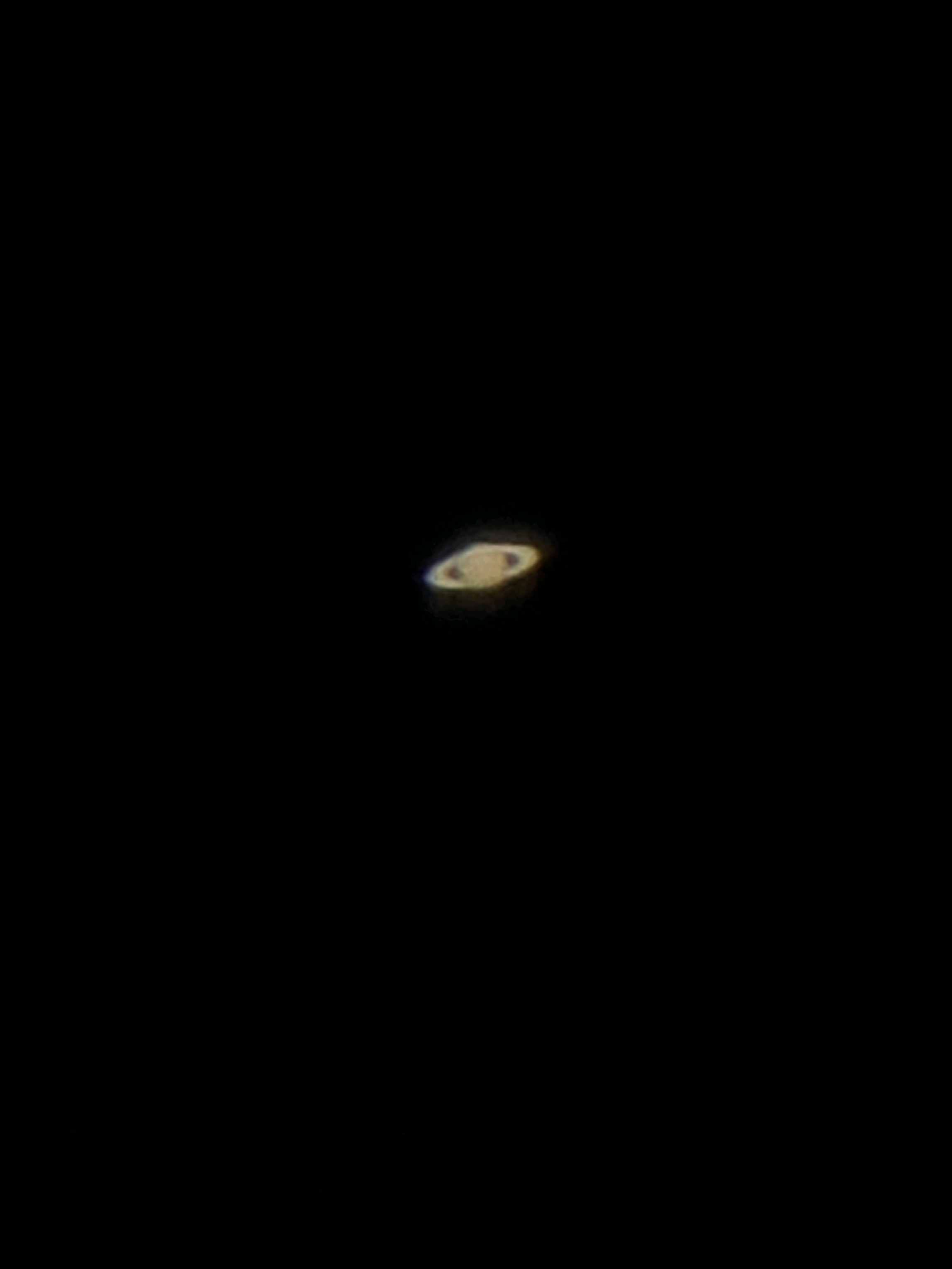 一台小望远镜眼里的土星冲日