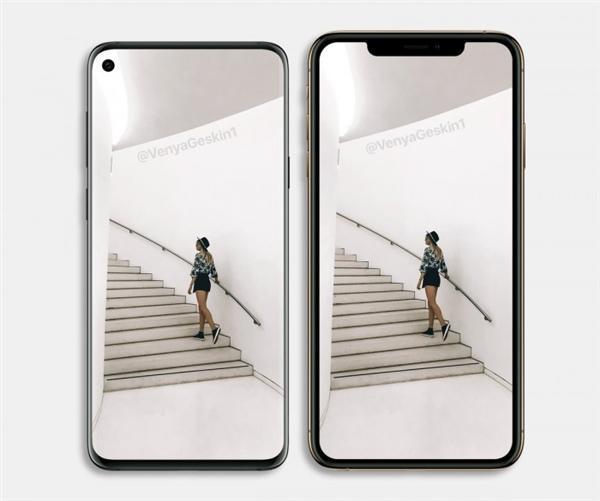 三星note10+挖孔屏壁纸,挖孔屏壁纸中间 首款屏内挖孔屏新机三星a8s将发布 最新屏幕技术暂独家使用