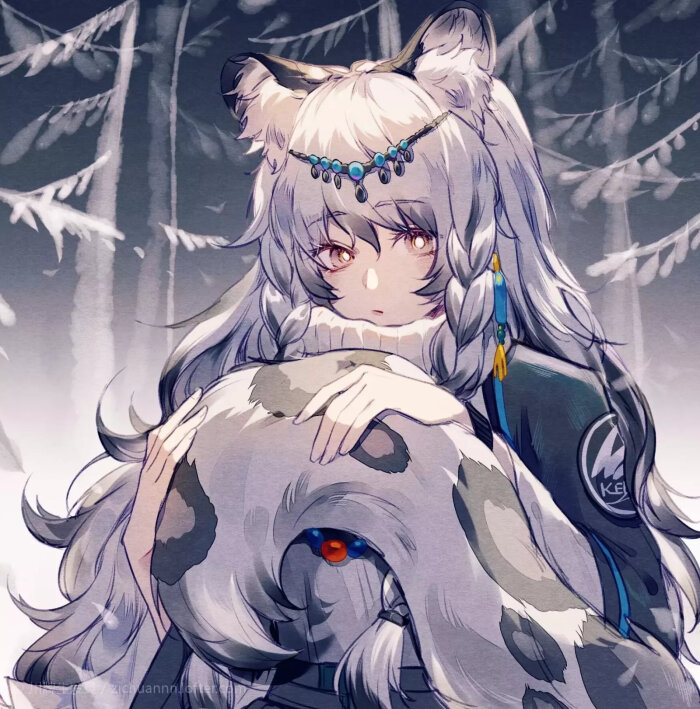 【明日方舟.彼得格勒的回信】初雪下的北萧银灰