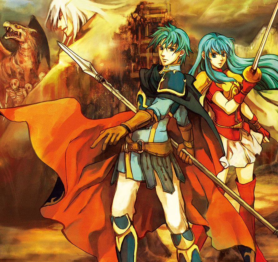 火焰纹章 历代作品的封面与logo