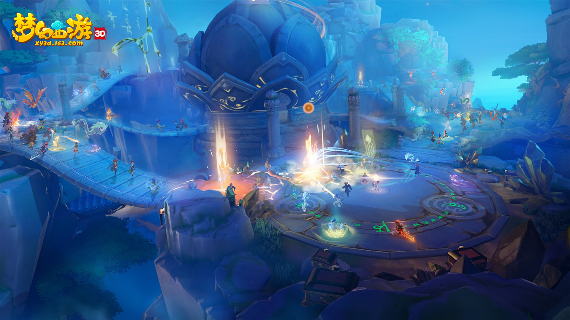 斗战五指山 《梦幻西游3d》帮派竞赛点燃同屏激战!