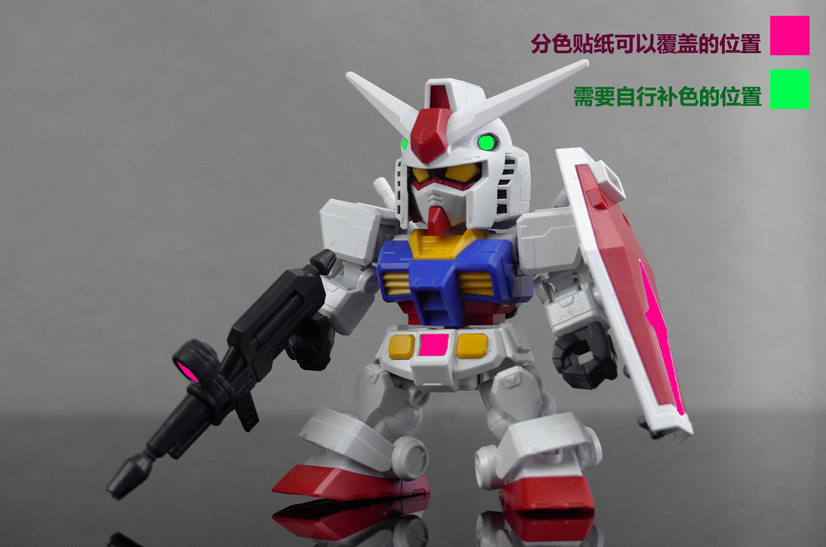 【评测】万代 sdcs rx-78-2 元祖高达 模型