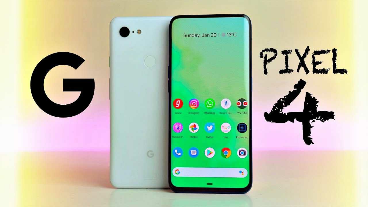 谷歌pixel4设计图流出!双摄打孔屏