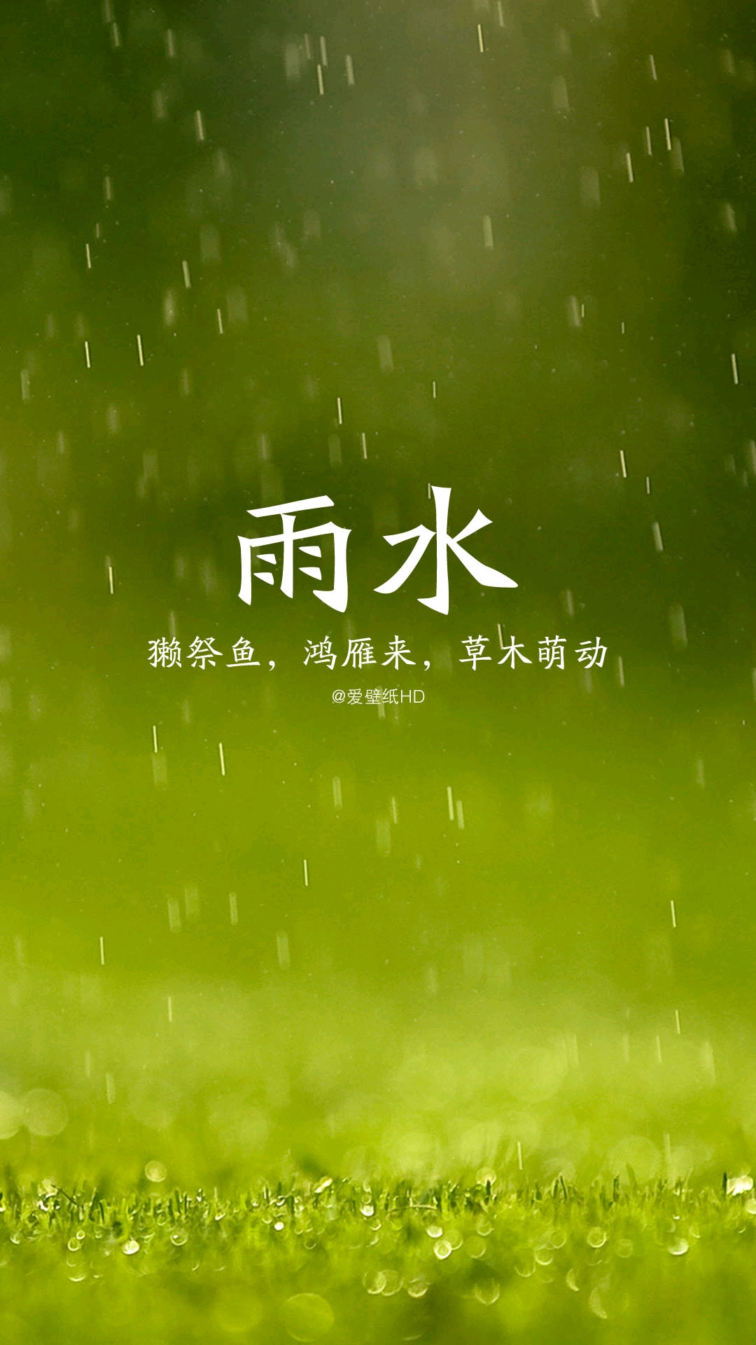 雨水 开始下雨