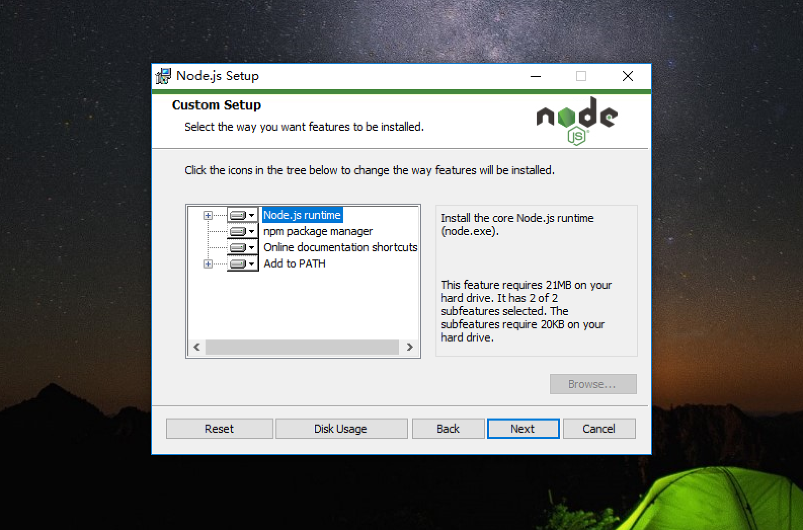 nodejs的安装与npm的介绍