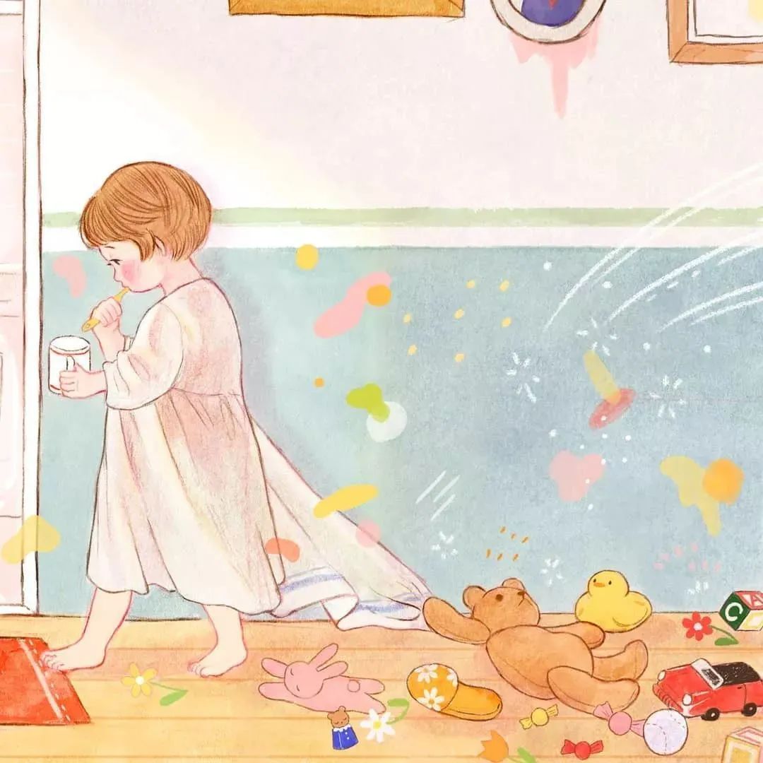 治愈系韩国画师yoovora:萌萌哒绘画作品赏析