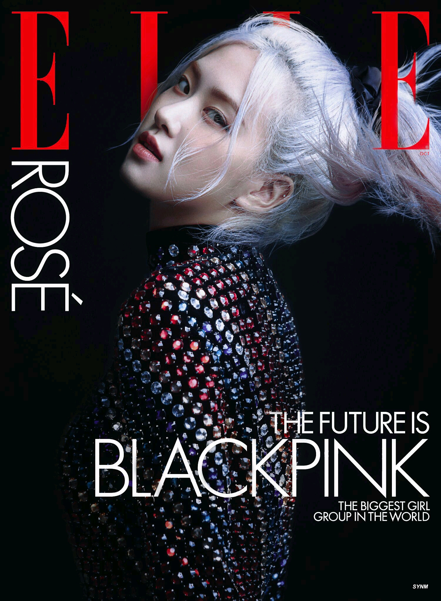 朴彩英blackpinkrose朴彩英银十封面采访
