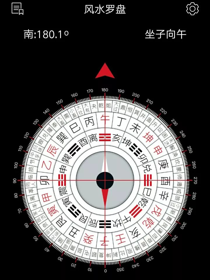 在指南针里