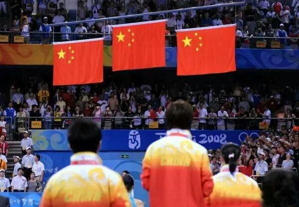 奥运的时候升起三面五星红旗吧 或许就是十个大满贯九个都是中国乒乓