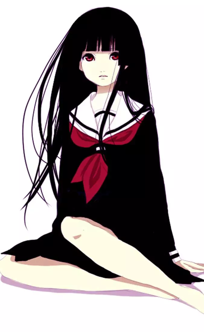 动漫人物手机壁纸《地狱少女》