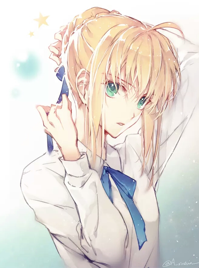 fgo saber 美图