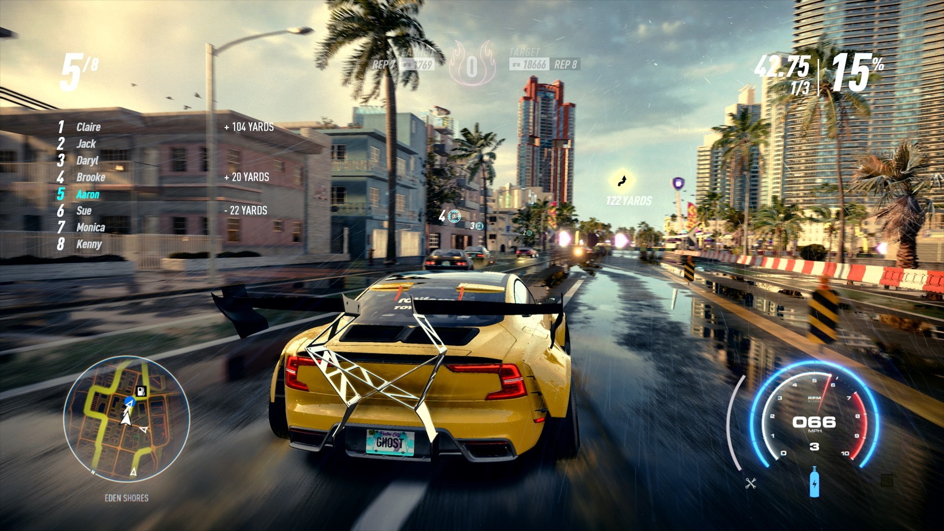 《极品飞车:热度》ign8.0 great!