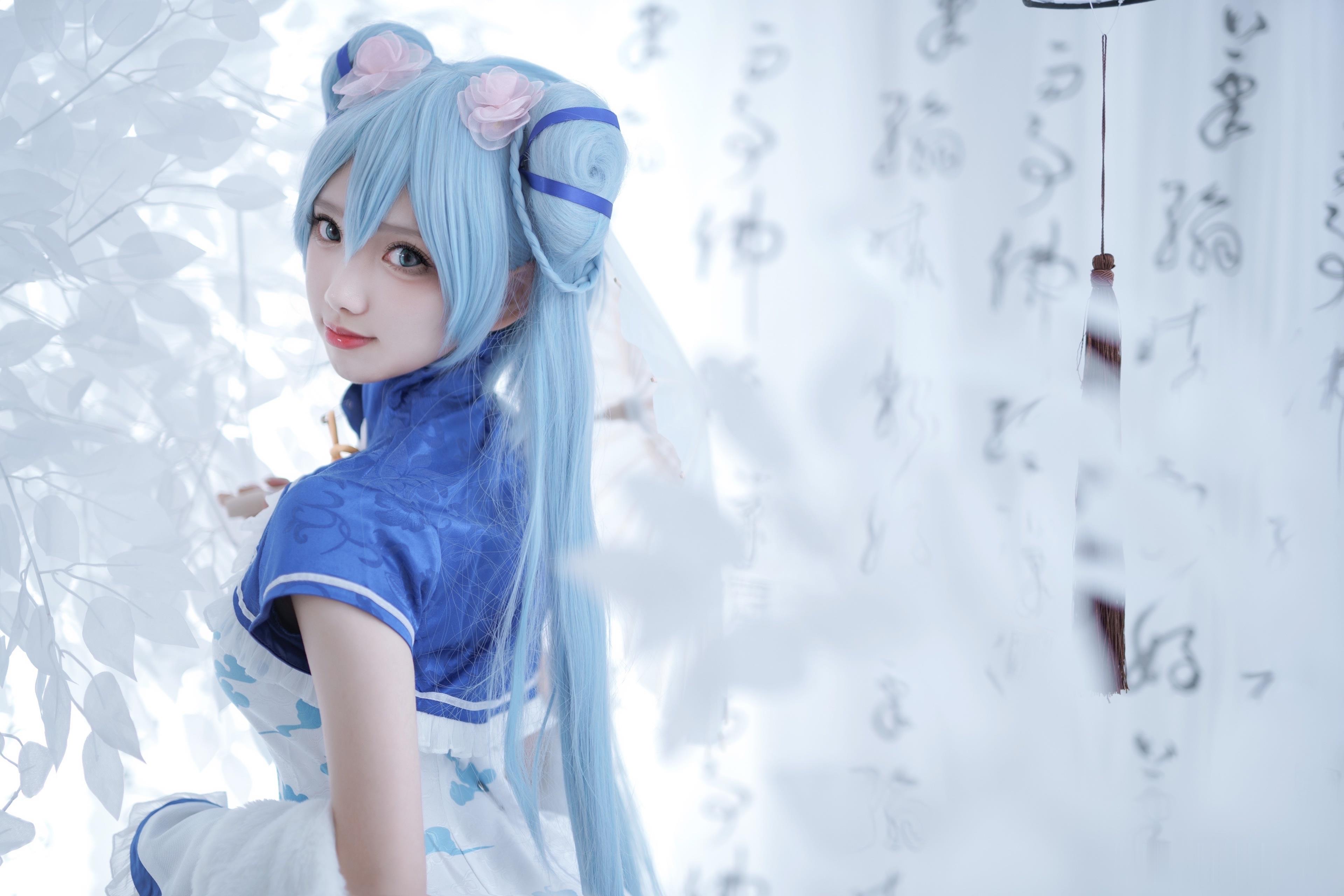 cosplay精选可可爱爱的初音未来cos