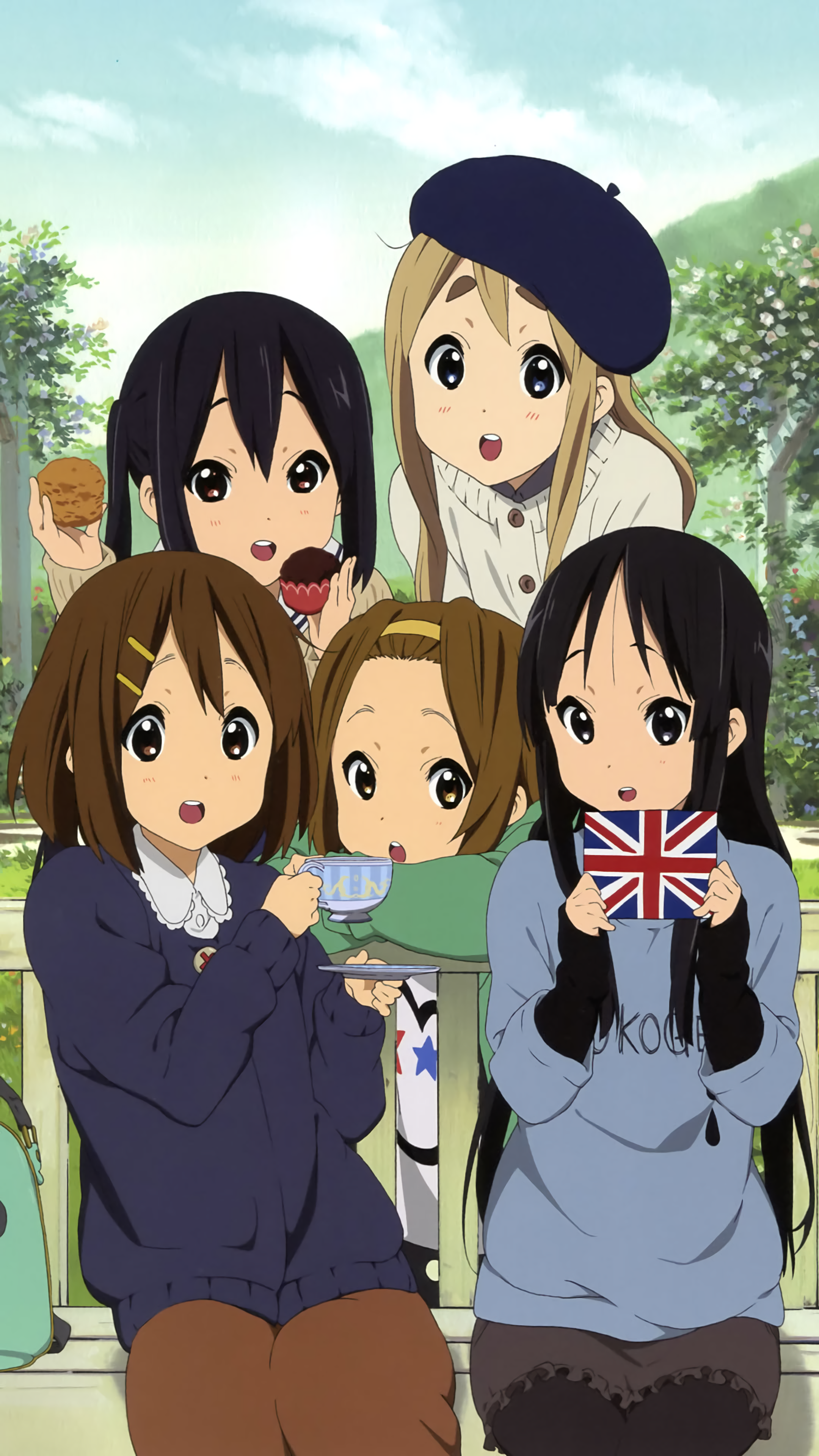 轻音少女壁纸(二)80p(内含大量原画画师作品)「附图包