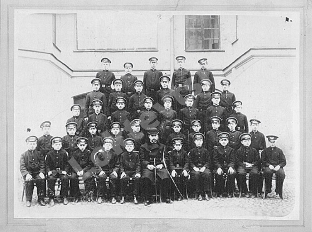 1834年普通学校的男生校服