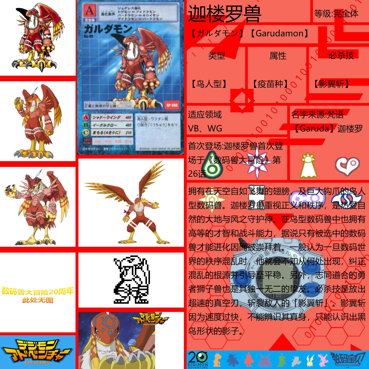 迦楼罗兽/迦楼达兽