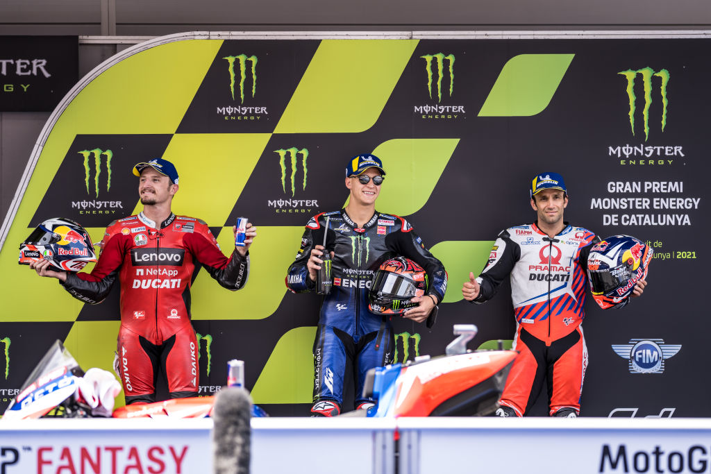 motogp加泰站排位赛:夸塔拉罗又是杆位!