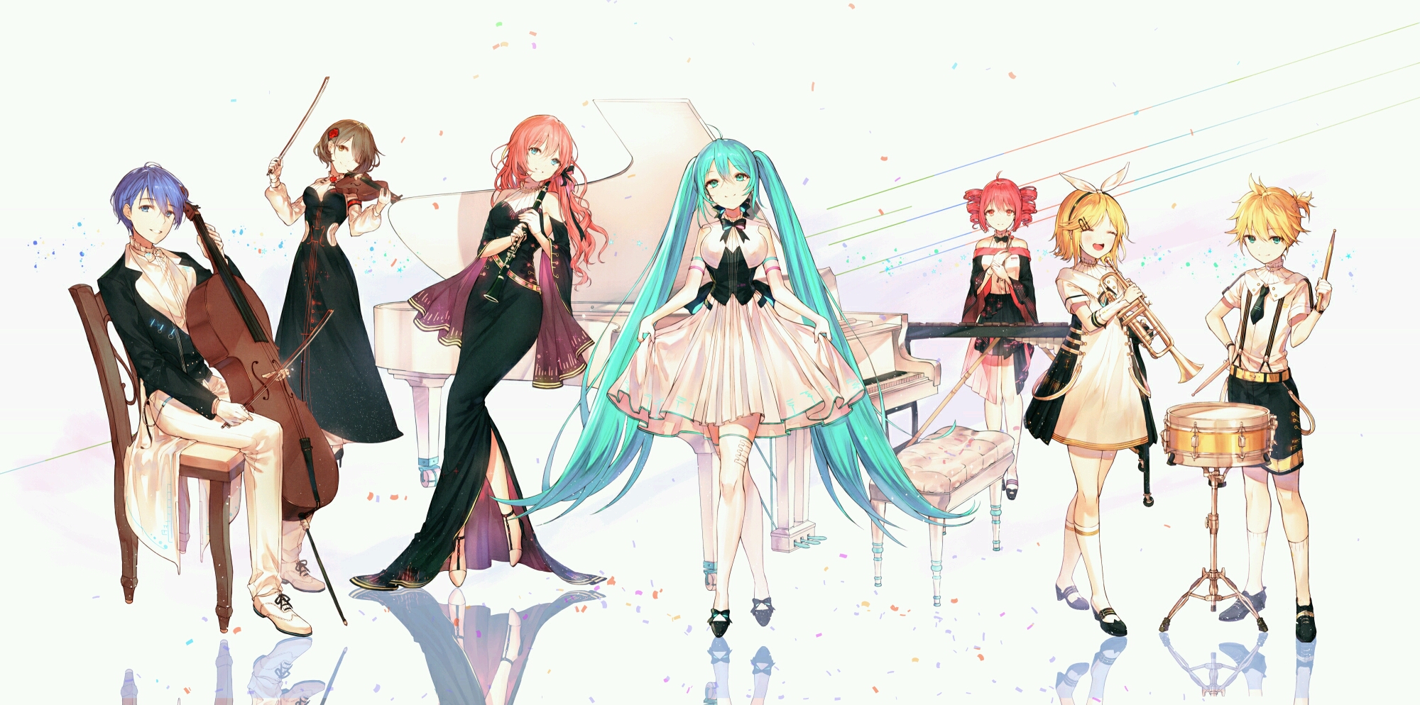 初音未来初音未来交响乐20182019美图壁纸精选集38期