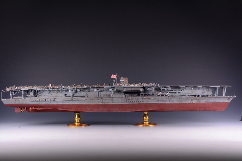 [小t模型秀]1/350 日本海军航空母舰赤城号
