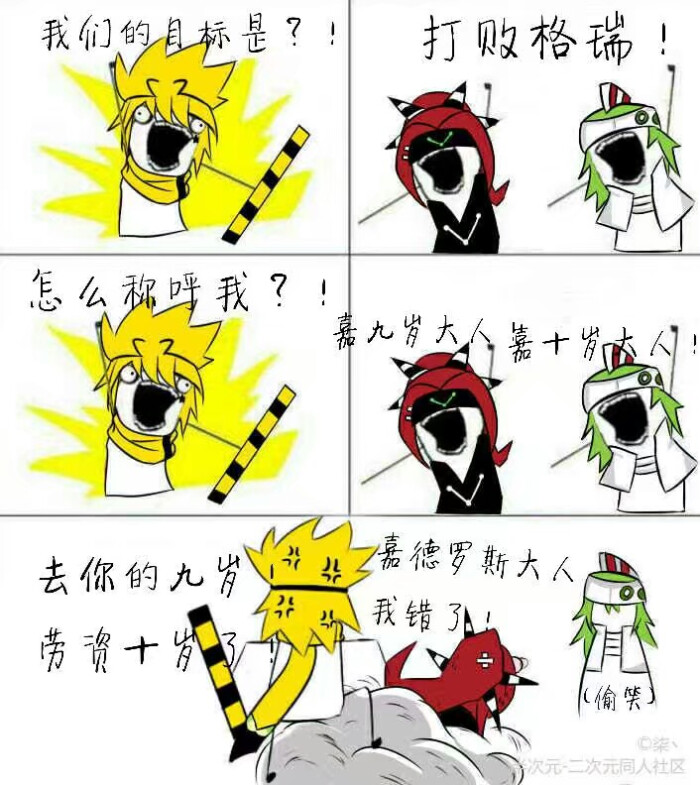 凹凸众人看自己的表情包1