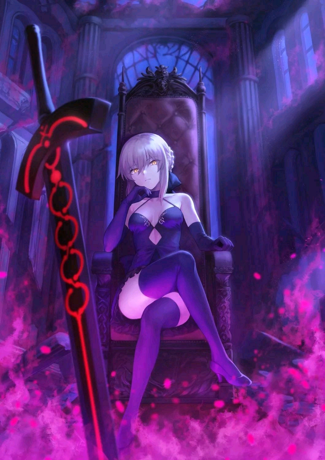 saber alter,fate 红A fate系列黑化saber图片分享