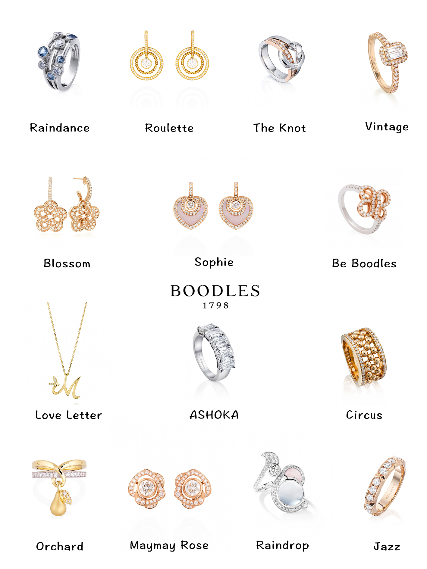 boodles 1798年在英国创办的私人豪华珠宝品牌