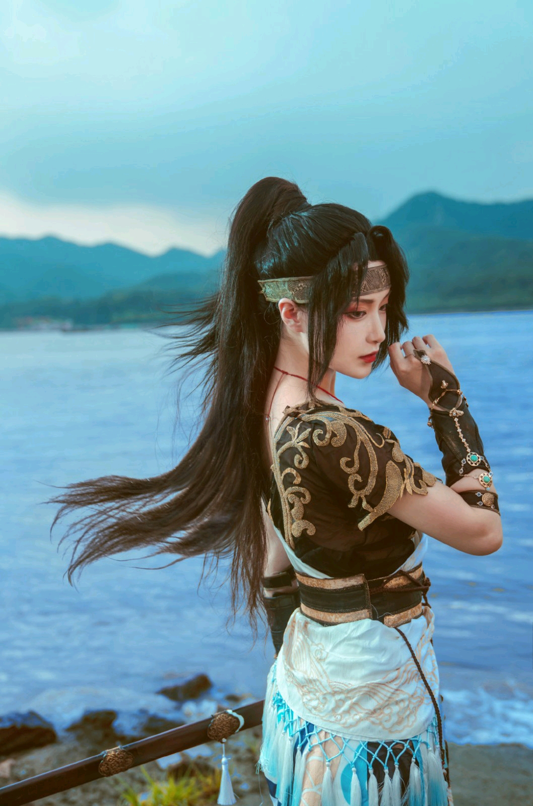 小姐姐cosplay永劫无间崔三娘