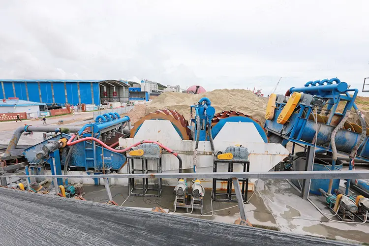 常用的水洗砂设备，清洗沙子各有优势