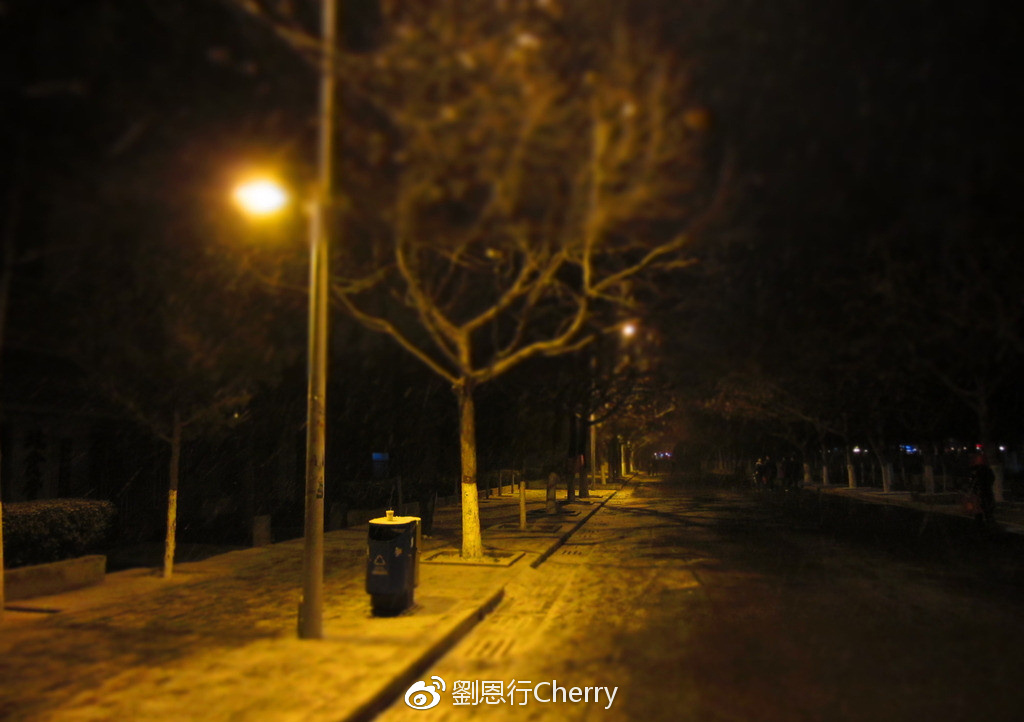 下雪的夜晚
