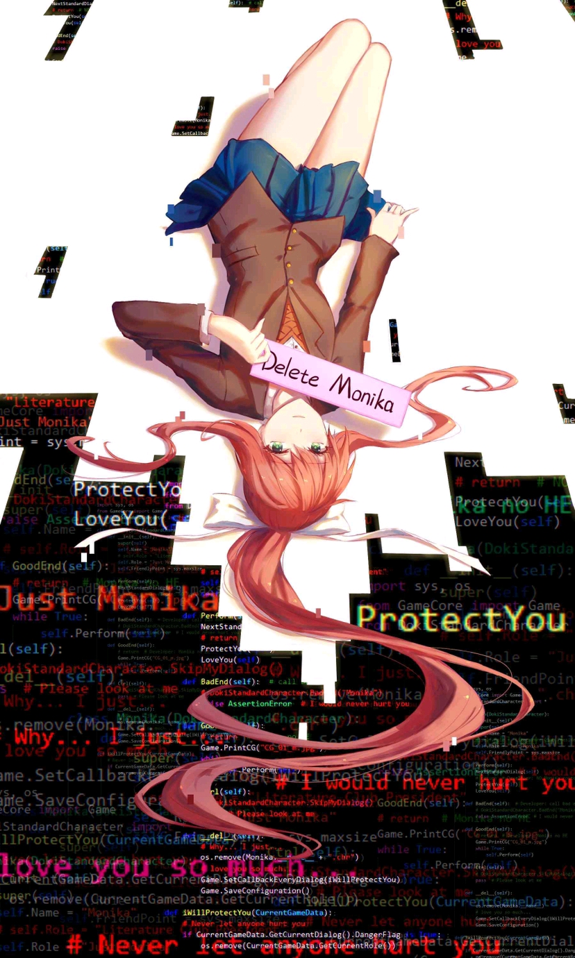 心跳文学社yourreality中文填词justmonika