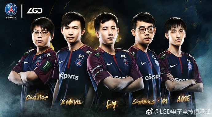 lgd ame 王淳煜(一号位)   lgd somnus丶m 路垚(二号位)  lgd chalice