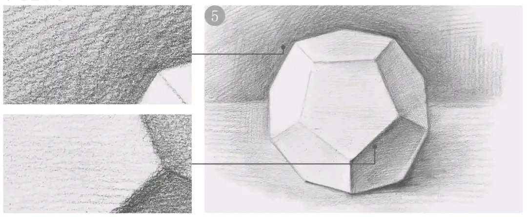 素描必学知识什么是三大面五大调又怎么画看完你就知道了