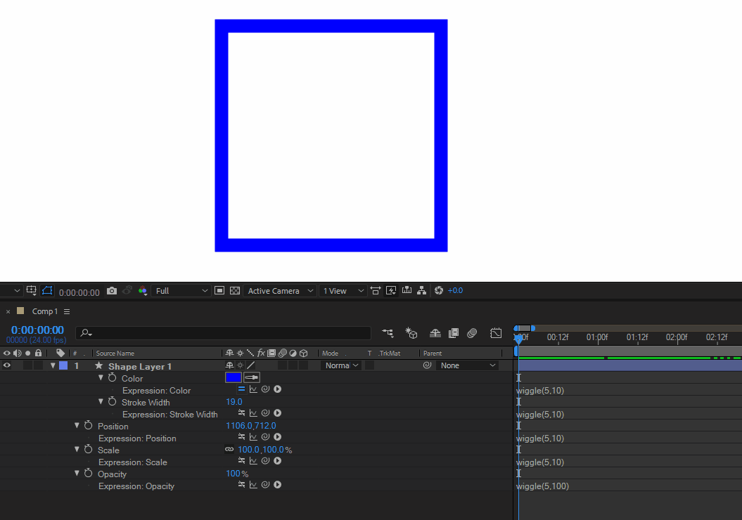 从零开始的表达式学习生活04——wiggle