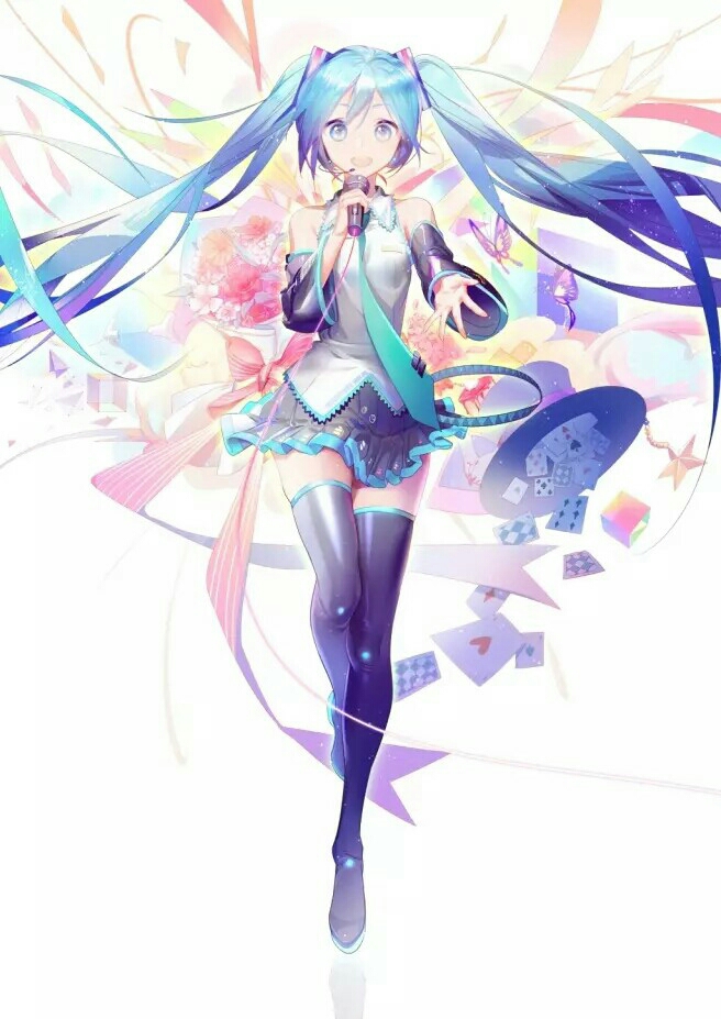 美图和趣图表情包(26)初音未来