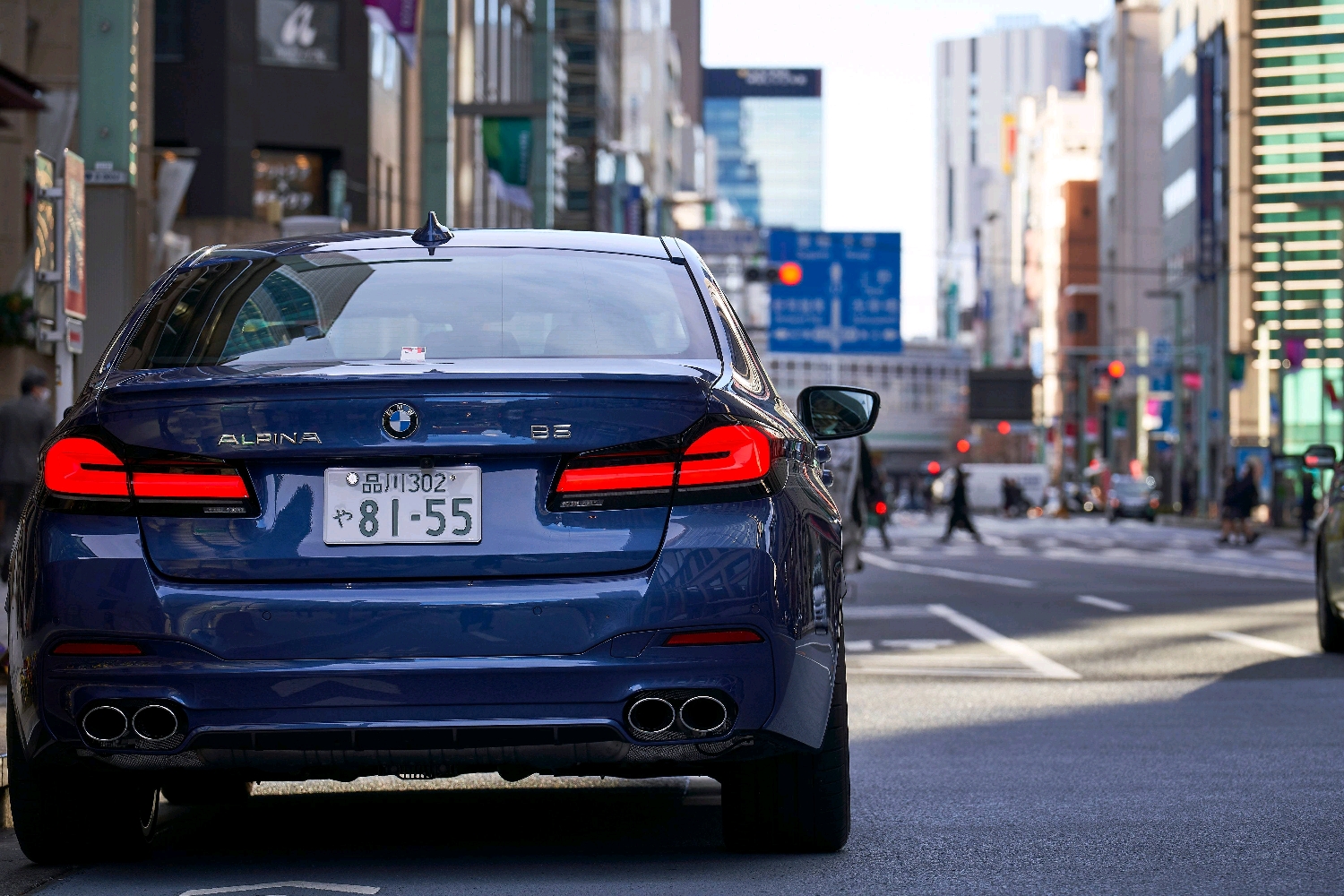 2021 宝马alpina b5 limousine (g30,日本)