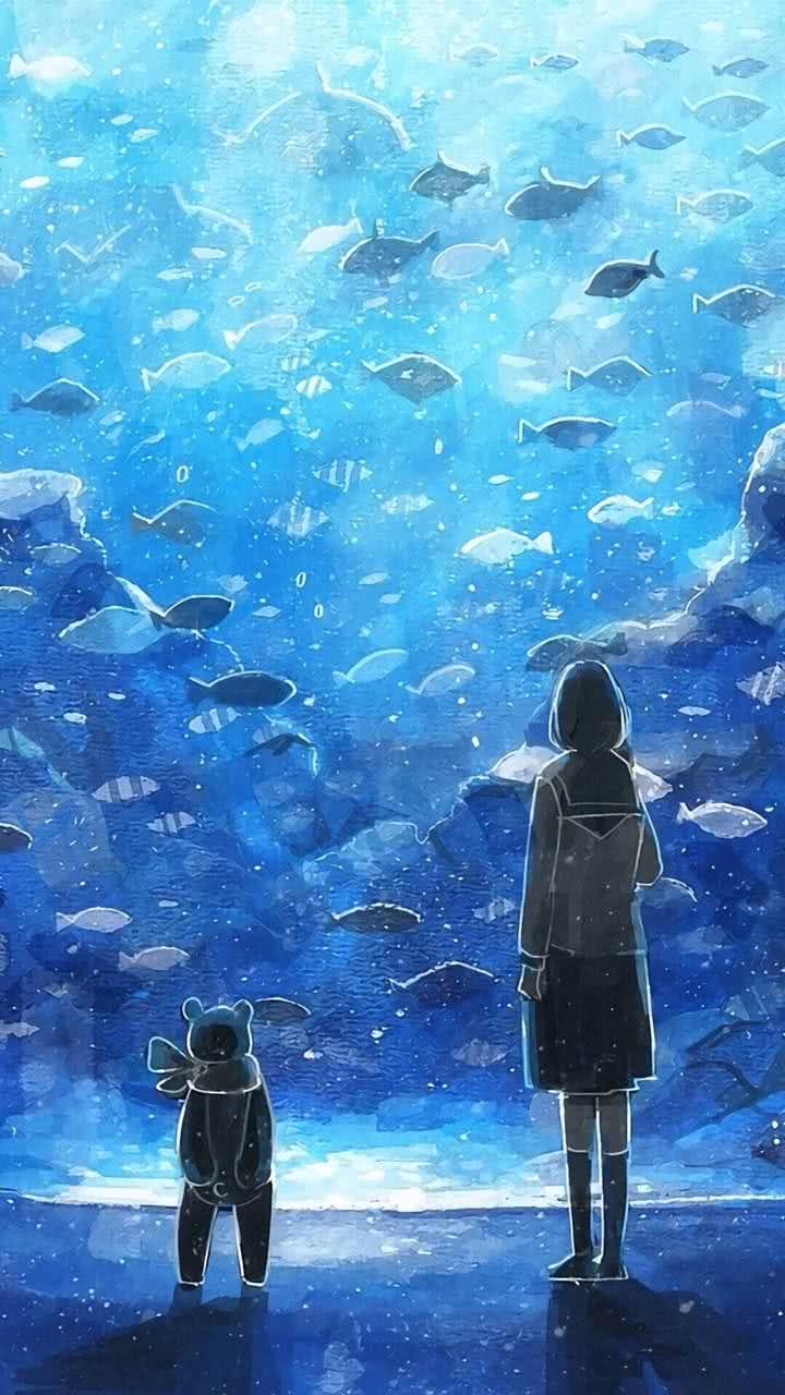 手机壁纸|二次元治愈系 手绘插画小清新 by:b站盐泽 2020年7月24日
