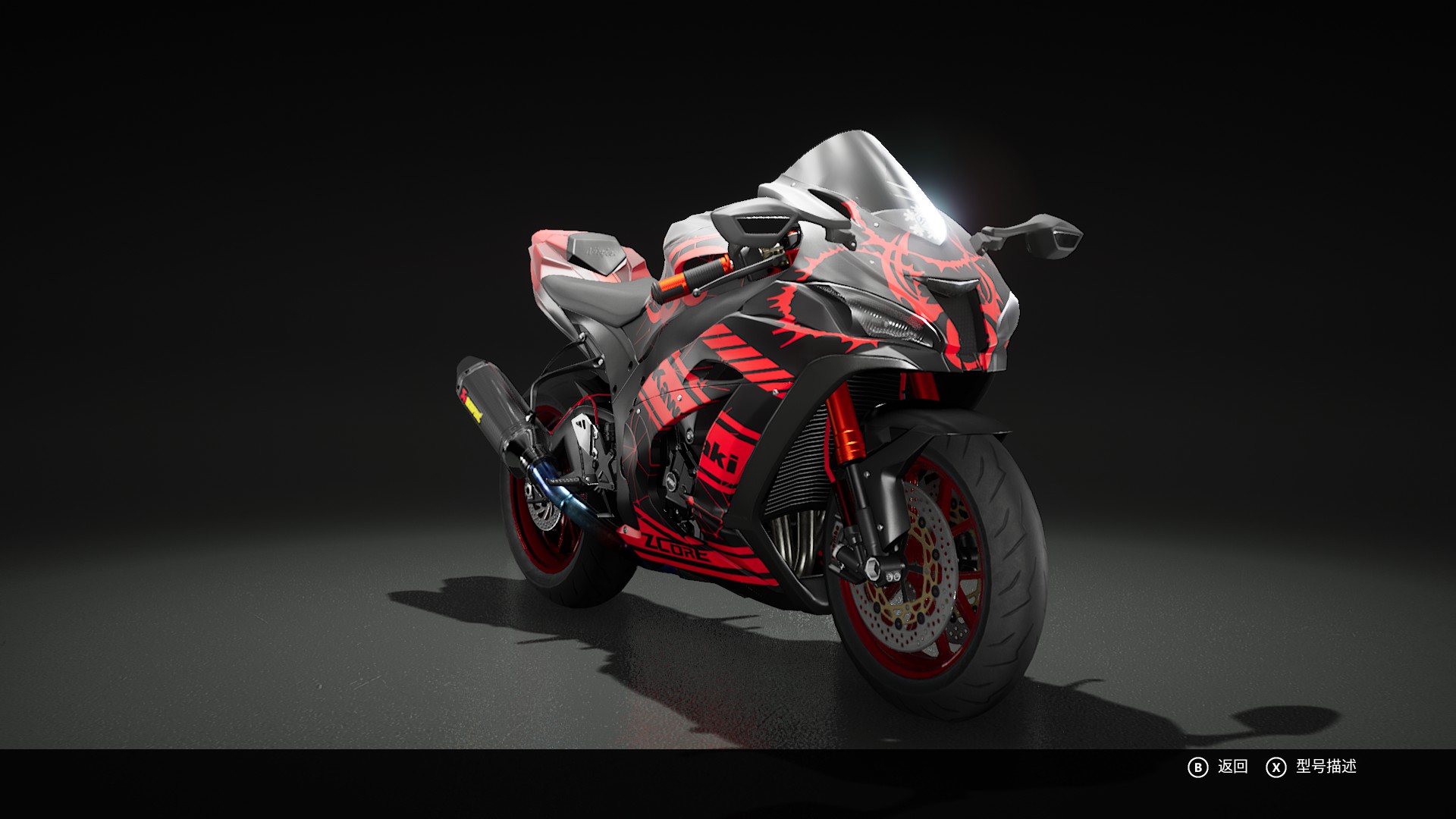 机车版画自由涂装设计(持续更新)《ride3》