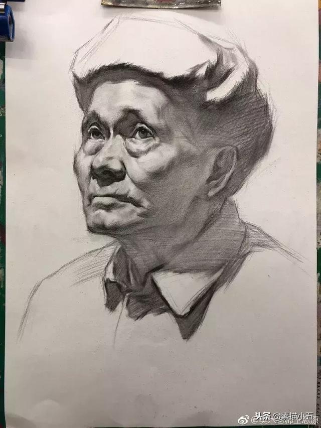 素描画到这程度校考秒杀全场