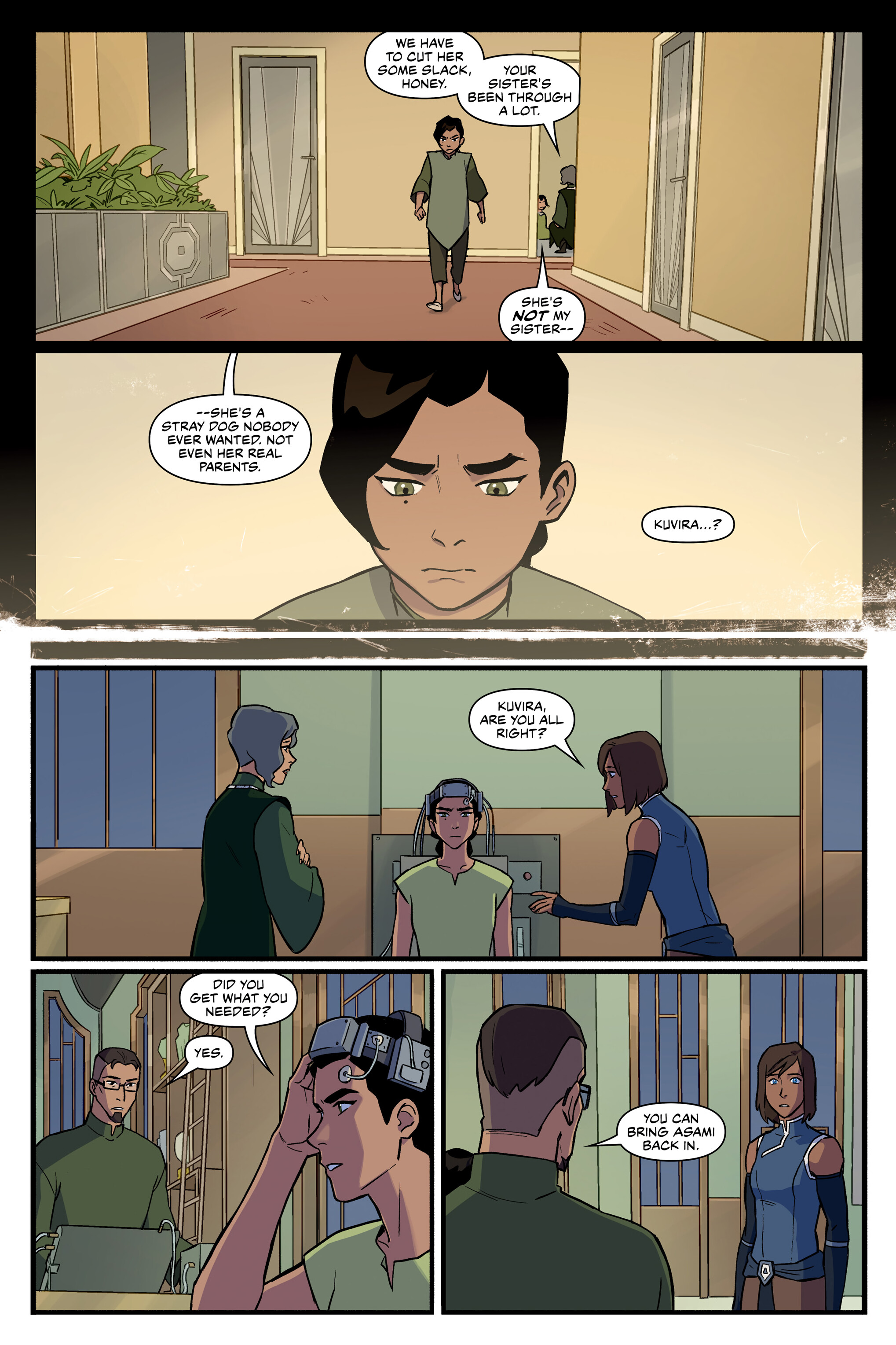 the legend of korra 科拉传奇漫画 ruins of the empire 帝国陨落