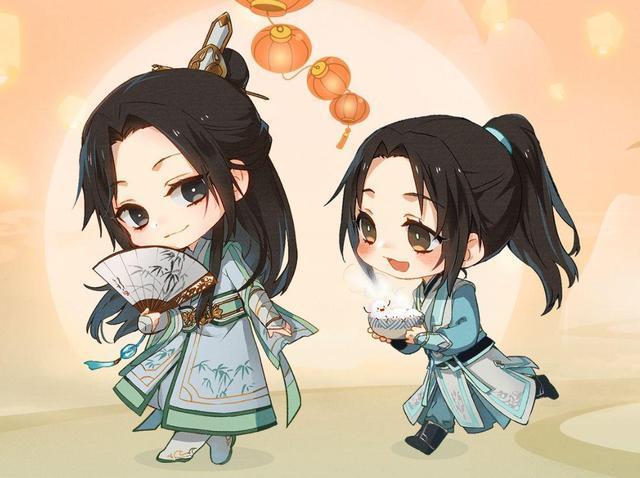 渣反q版人物形象公布柳溟烟好美师尊的扇子周边像艺术品