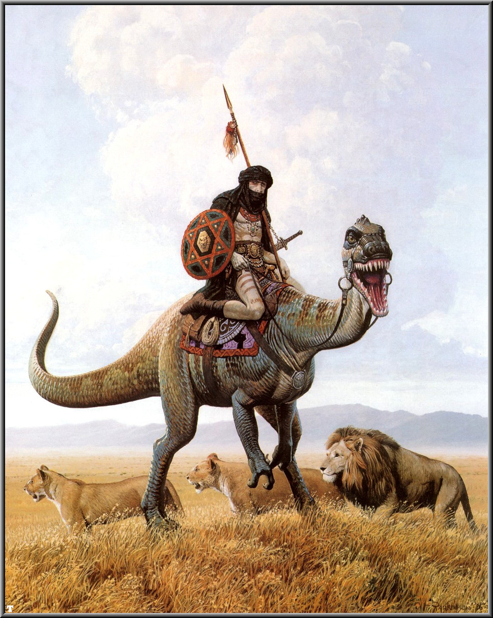 西方幻想类插画大师系列(八 肯斯.帕金森 keith parkinson